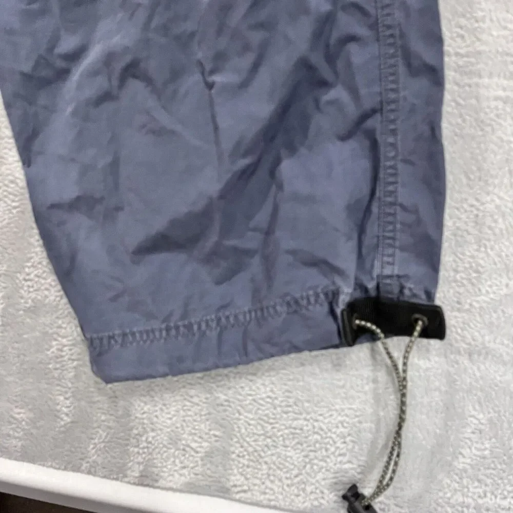 VTG Old Navy Pants Mens M Trek‎ Cargo Blue Cybergrunge Baggy Skater